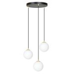 Emibig Pendant Royal Steel Black | Suitable for 3x E14 - Max 10W
